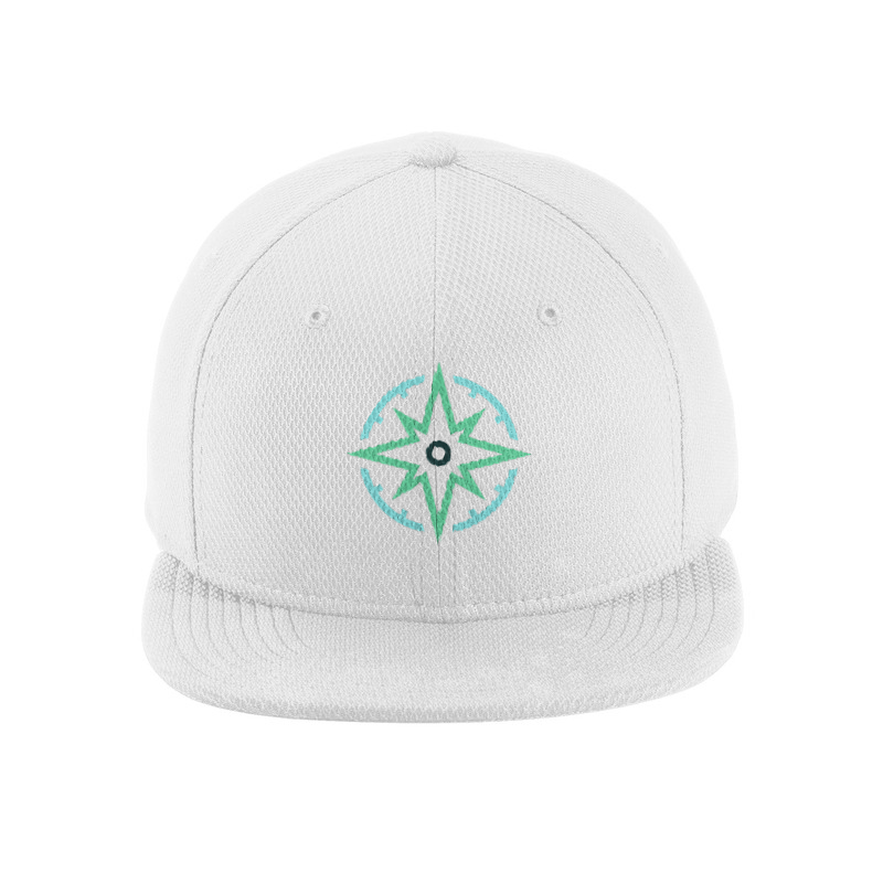 Fresh Journey Compass Flat Bill Cap