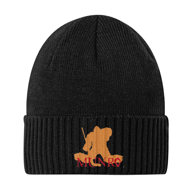 GT Munro Embroidered Cuff Beanie