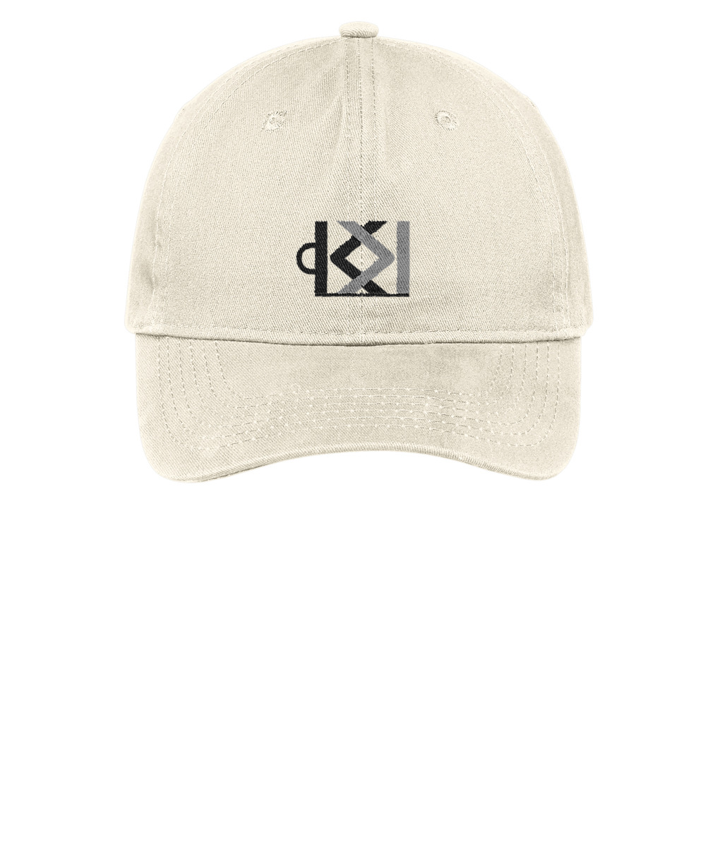 Karnal Koffee Kap Embroidered Twill