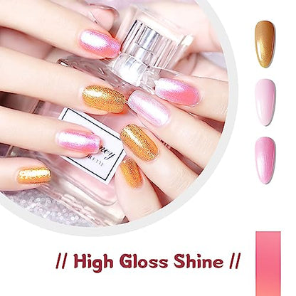 JODSONE Gel Nail Polish Kit with U V Light 32 Colors Gel Polish Nail Kit Soak Off Gel Nail Set Manicure Tools Nail Gel Kit Gifts for Women