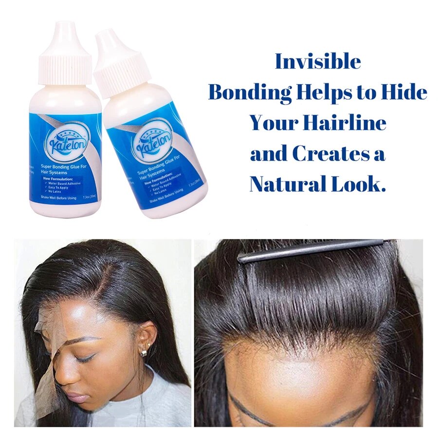 Lace Tint Spray Light/Medium/Dark Brown Lace Tint Mousse Ultra Hold Lace Wig Glue And Remover Elastic Melt Hair Band