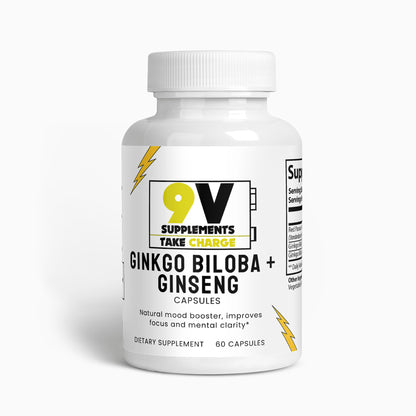 9V Ginkgo Biloba + Ginseng