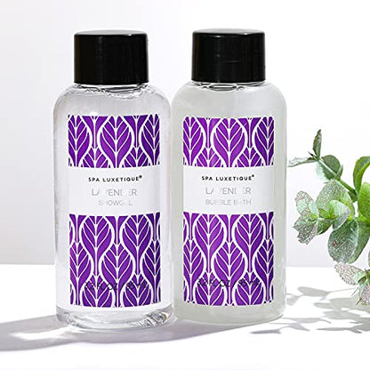 Spa Luxetique Spa Gift Set for Women, Vanilla Spa Set, Bath Kit for Women Gift Set Includes Body Lotion, Shower Gel, Bubble Bath, Hand Cream, Lotion Gift Set for Women, Birthday Gifts For Women