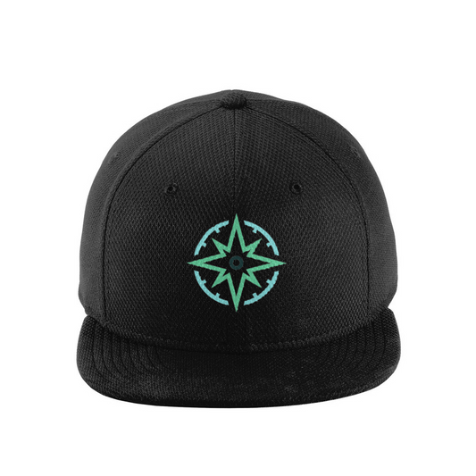 Fresh Journey Compass Flat Bill Cap