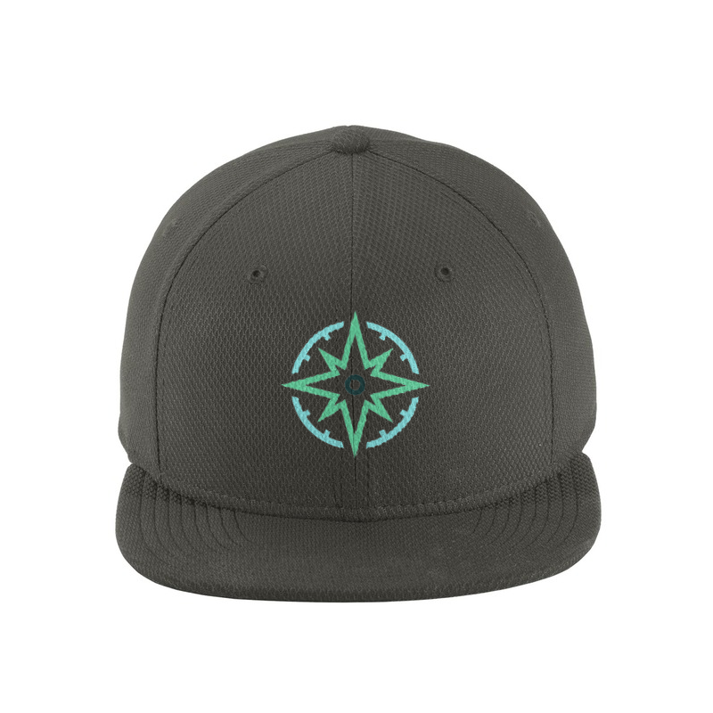 Fresh Journey Compass Flat Bill Cap