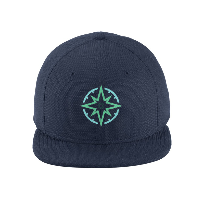 Fresh Journey Compass Flat Bill Cap