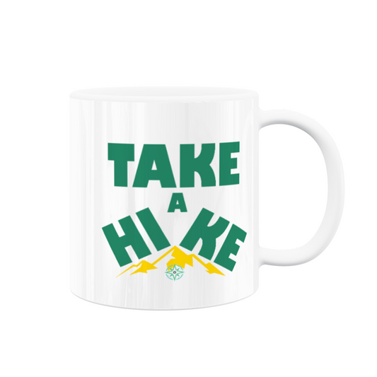Fresh Journey 11oz White Ceramic Mug
