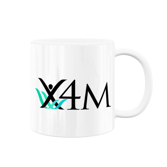 X4M - 11oz White Ceramic Mug