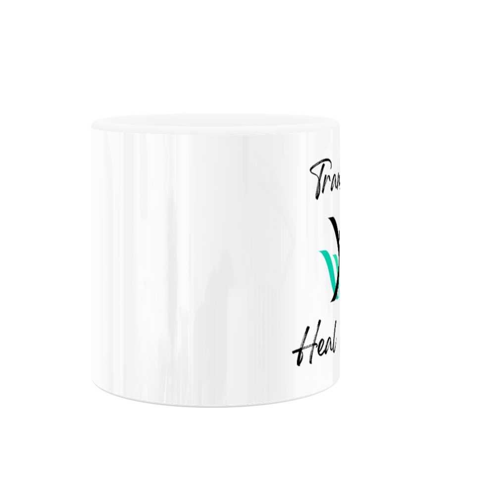 X4M - Transform, Heal, Grow - 11oz White Ceramic Mug