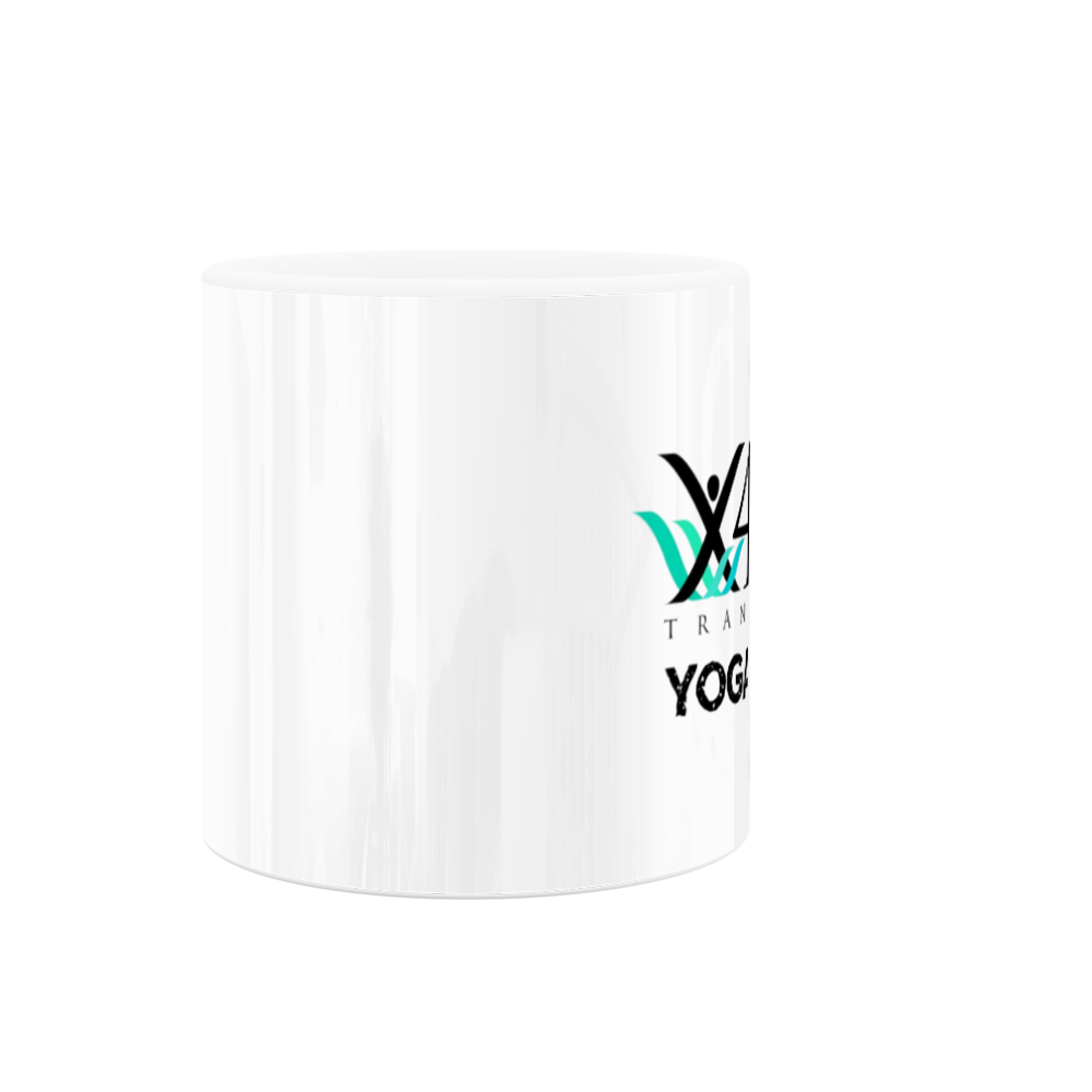 X4M YogaFaith 11oz White Ceramic Mug