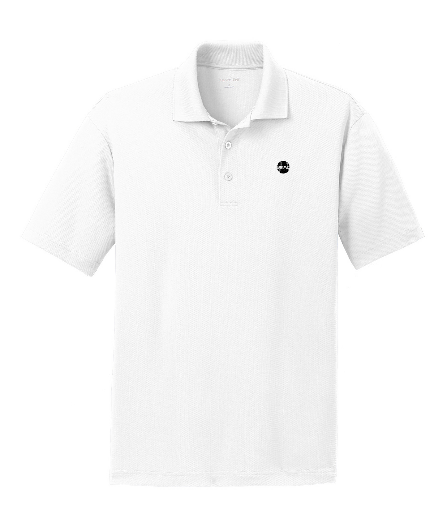 Brian McRae Embroidered Logo Moisture-Wicking Polo