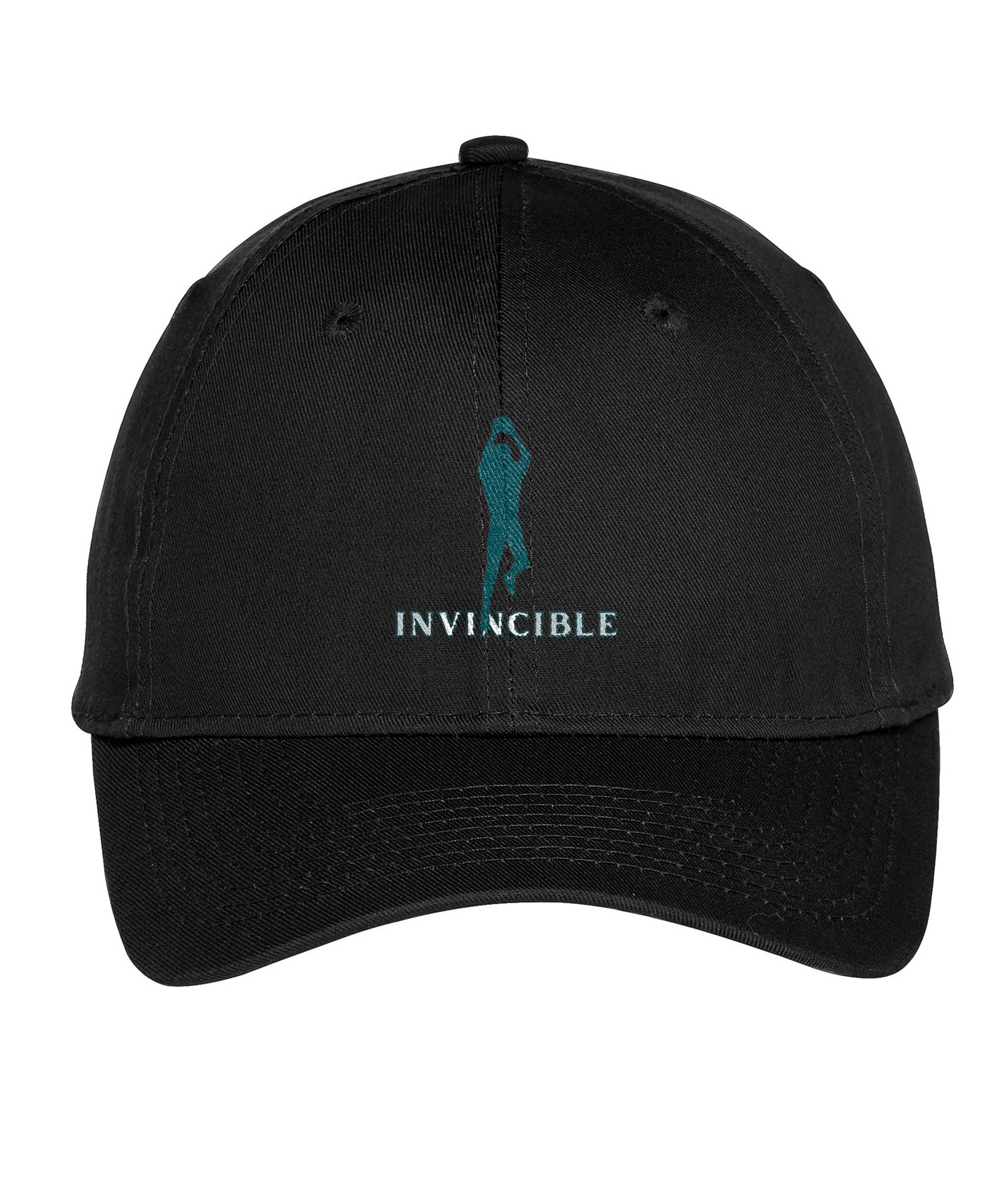 Vince Papale Invincible Logo Embroidered Twill Cap