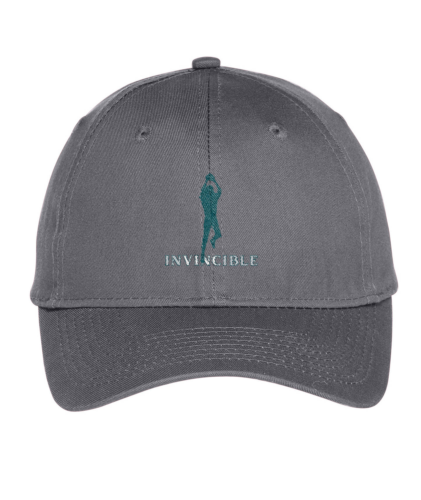 Vince Papale Invincible Logo Embroidered Twill Cap