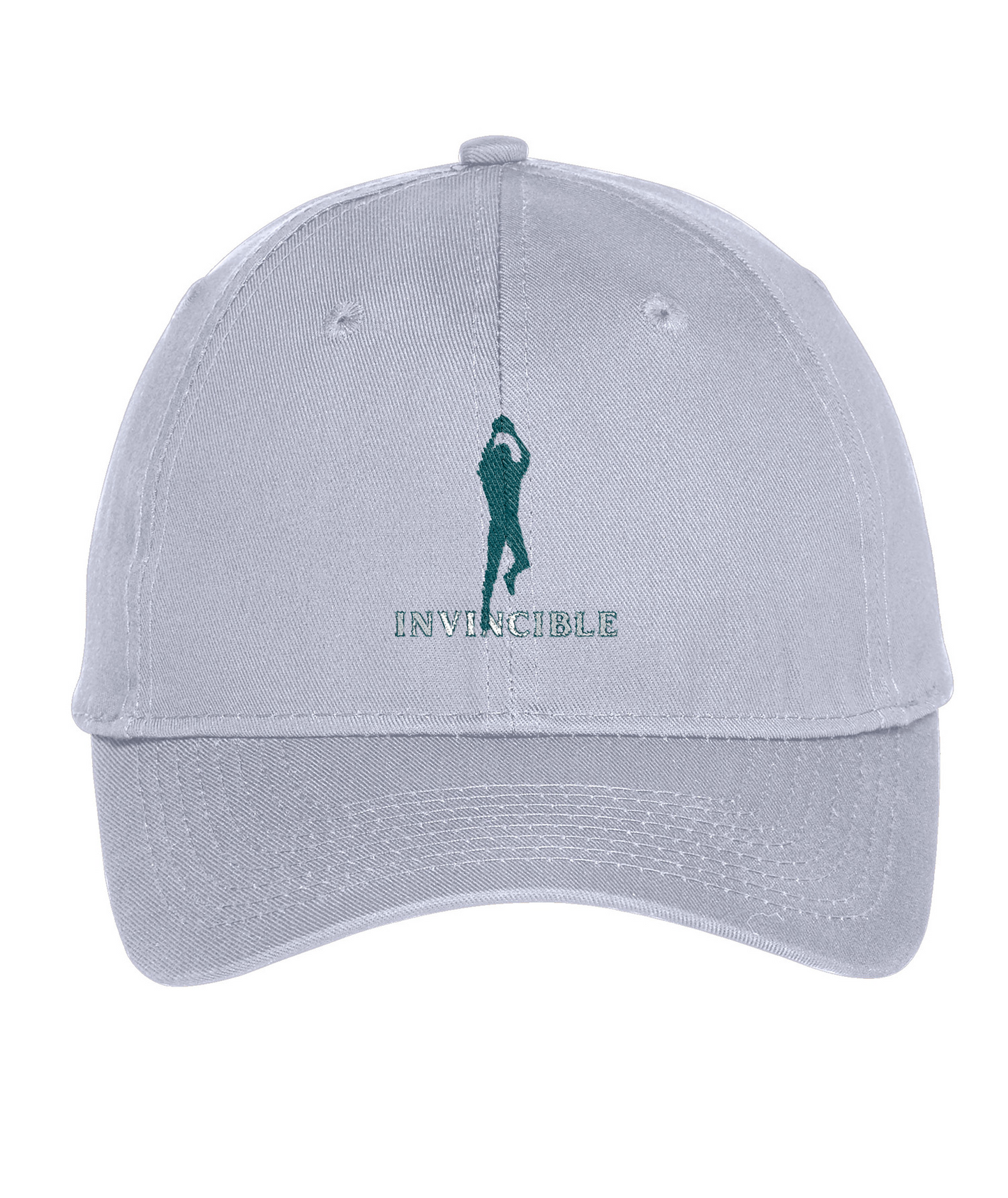 Vince Papale Invincible Logo Embroidered Twill Cap