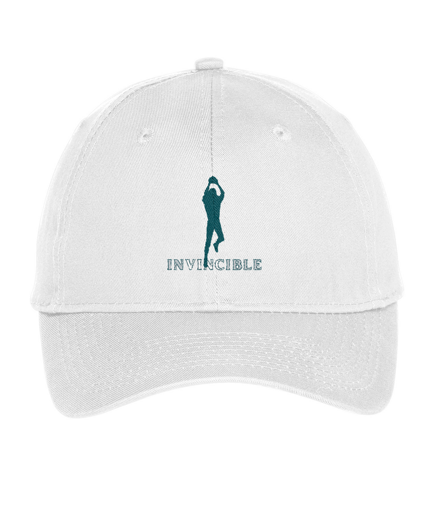 Vince Papale Invincible Logo Embroidered Twill Cap