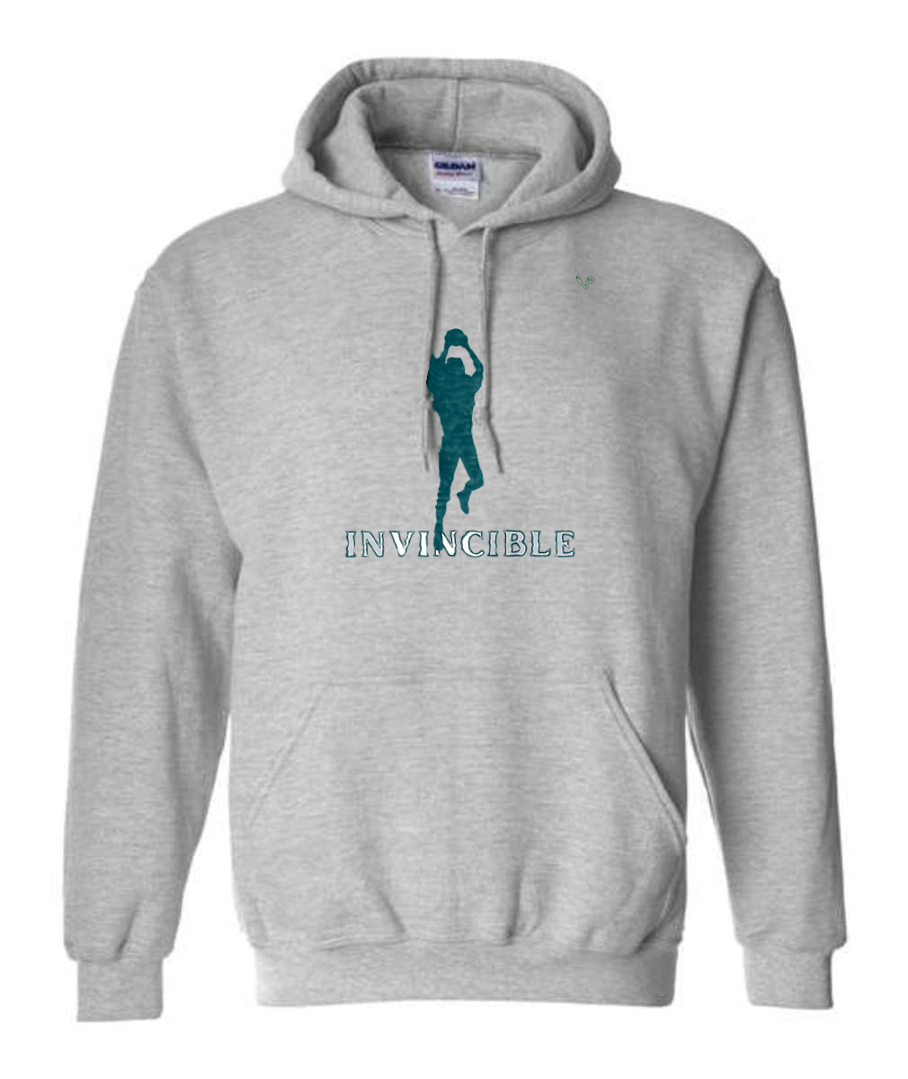 Vince Papale Invincible Logo Hoodie