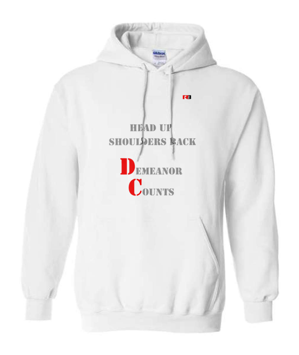 Reggie Barlow Demeanor Counts Hoodie