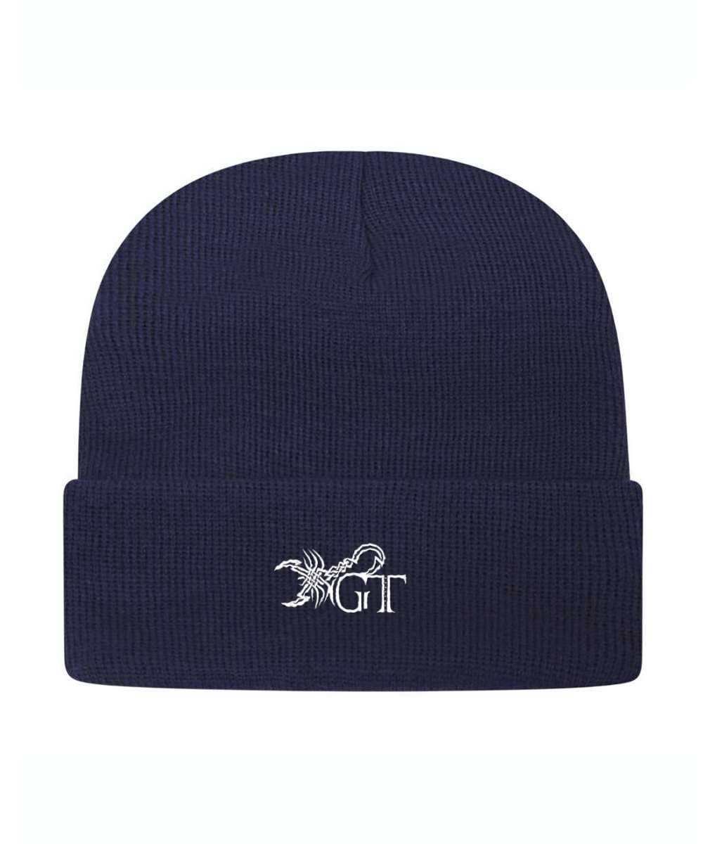 GT Scorpion Embroidered Knit Beanie