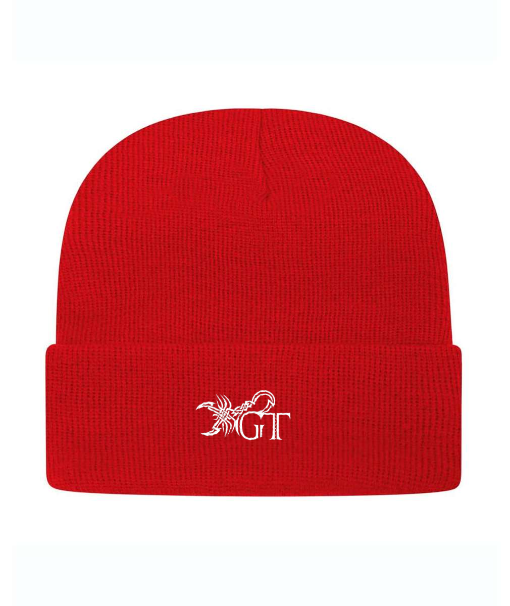 GT Scorpion Embroidered Knit Beanie