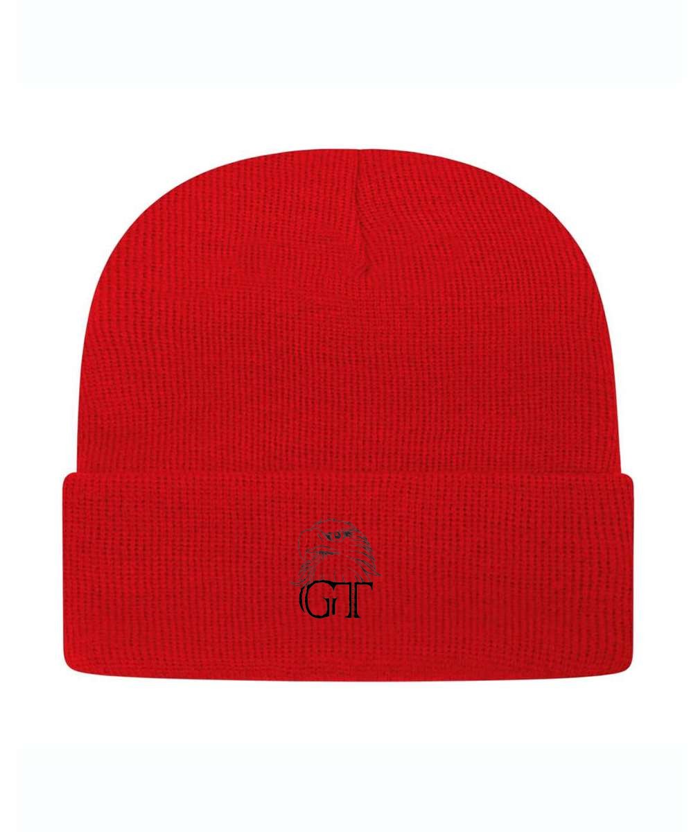 GT Patriot Embroidered Knit Beanie