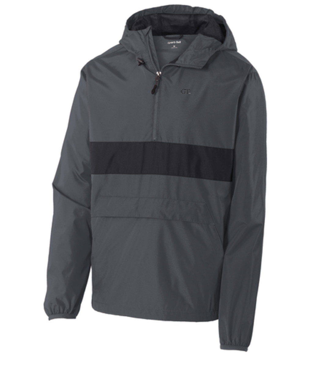 GT Sport Embroidered Men's Zipped Pocket Anorak