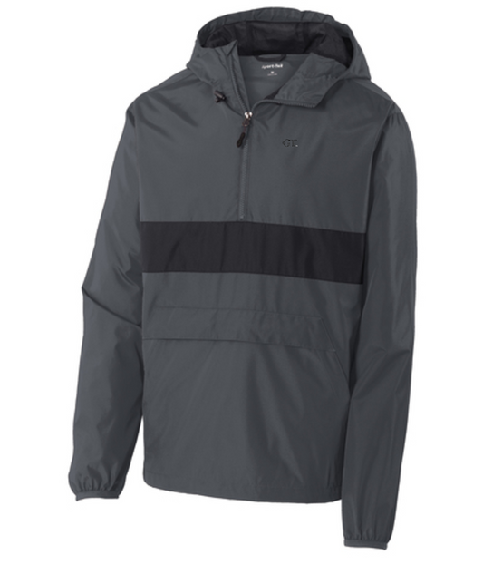GT Sport Embroidered Men's Zipped Pocket Anorak