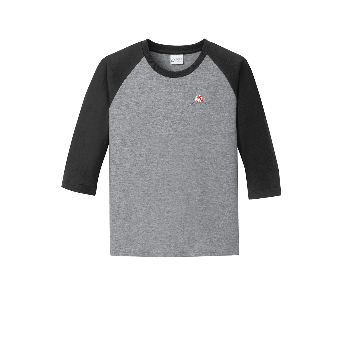 GT Spradlin SSLLBB 3/4 Sleeve Youth Raglan