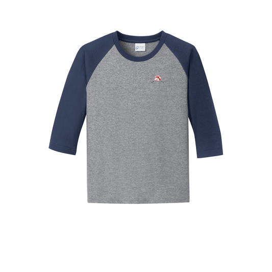 GT Spradlin SSLLBB 3/4 Sleeve Youth Raglan