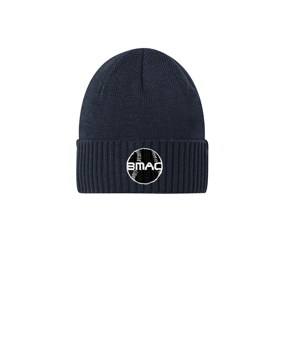 Brian McRae Embroidered Logo Knit Cuff Beanie