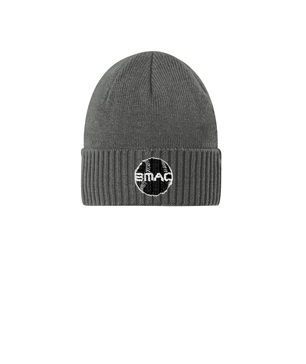Brian McRae Embroidered Logo Knit Cuff Beanie