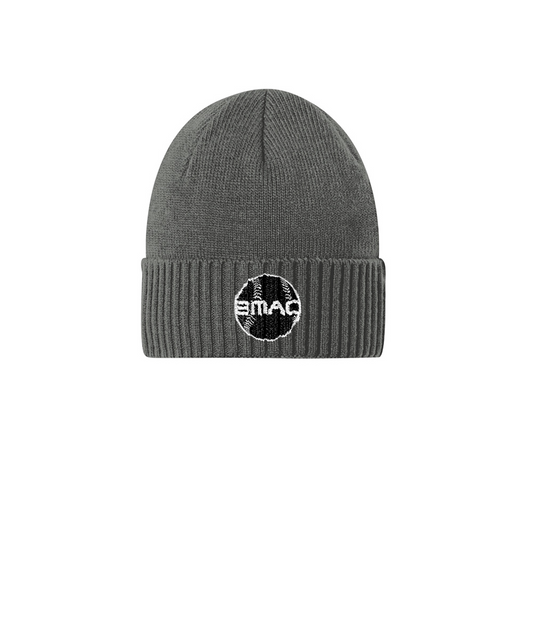 Brian McRae Embroidered Logo Knit Cuff Beanie