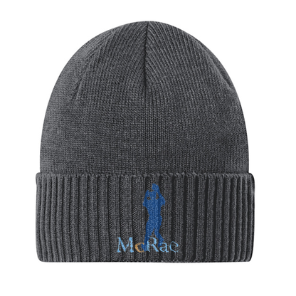 GT McRae Embroidered Cuff Beanie