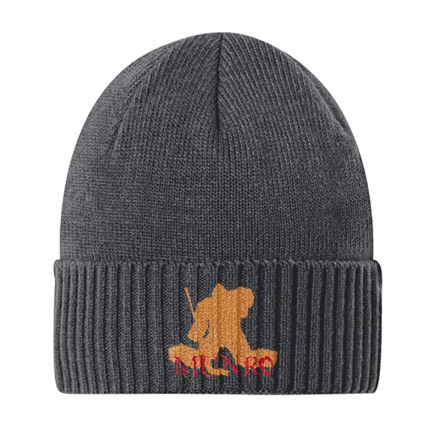 GT Munro Embroidered Cuff Beanie