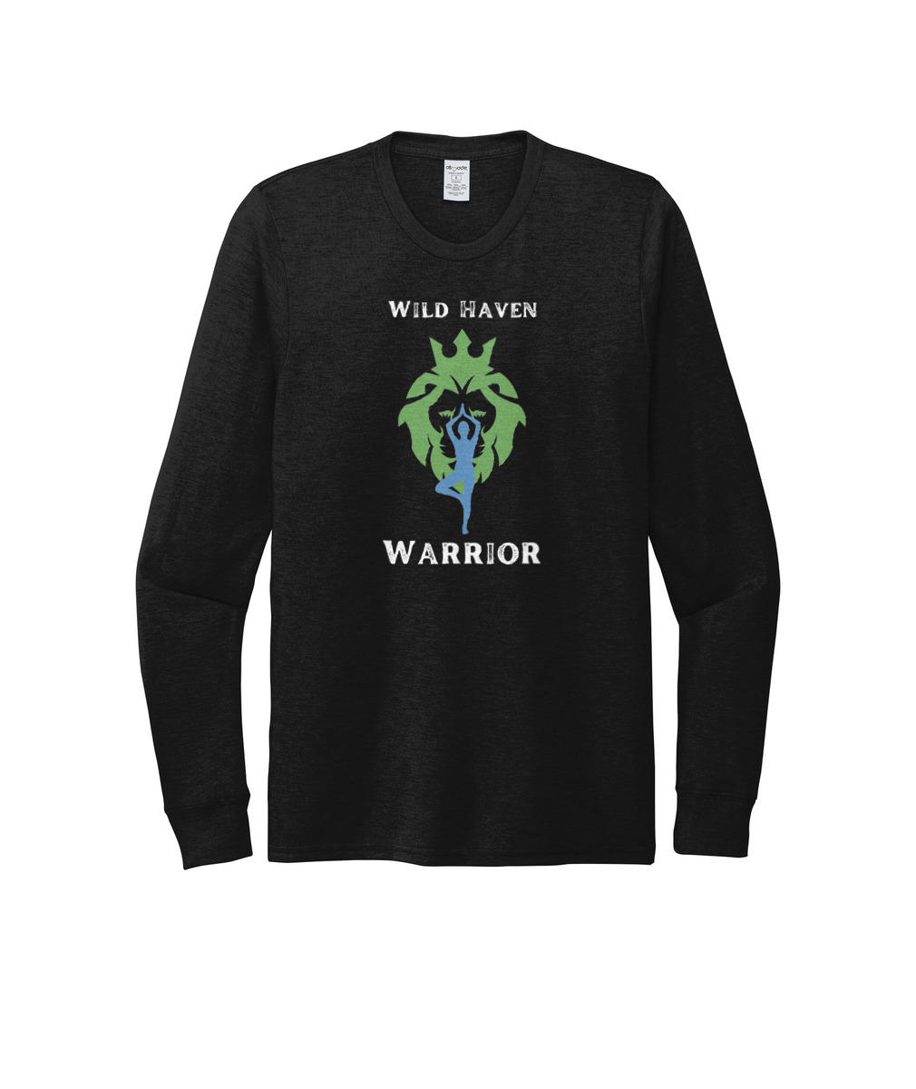WHC Unisex Tri-Blend Long Sleeve Space Black or Rebel Blue