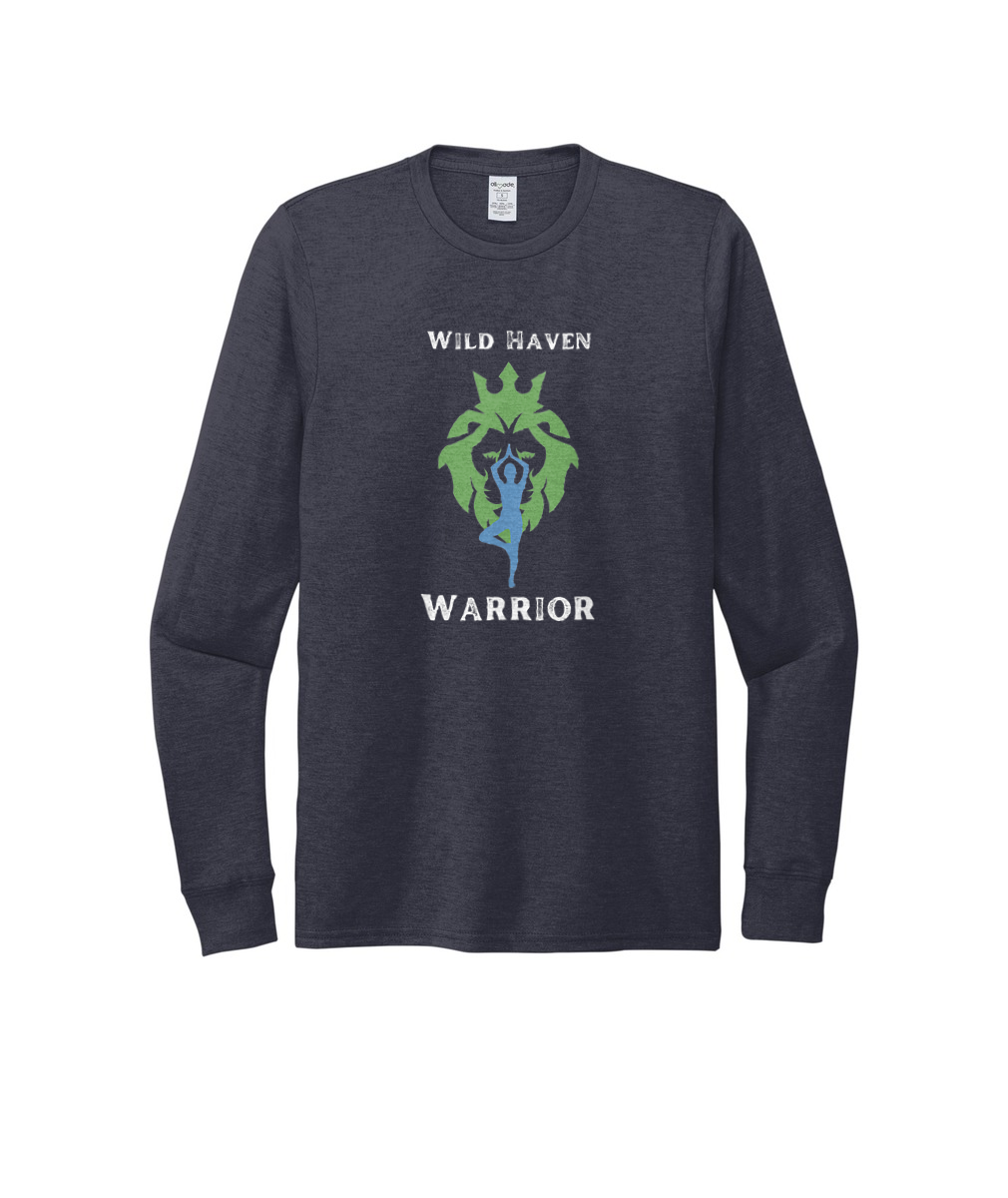 WHC Unisex Tri-Blend Long Sleeve Space Black or Rebel Blue