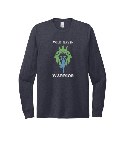 WHC Unisex Tri-Blend Long Sleeve Space Black or Rebel Blue