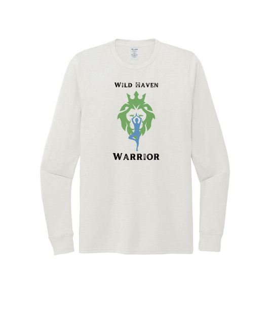 WHC Unisex Tri-Blend Long Sleeve Fairly White or Aluminum Grey