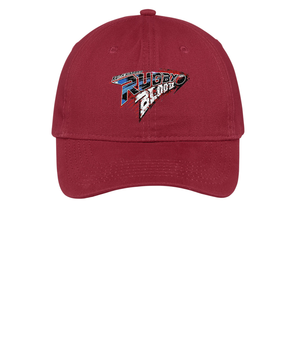 Keith Mason Rugby Blood Embroidered Twill Cap