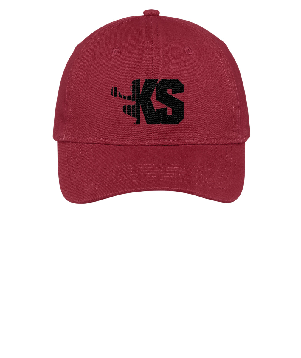 Kelly Stinnett Embroidered Logo Brushed Twill Cap