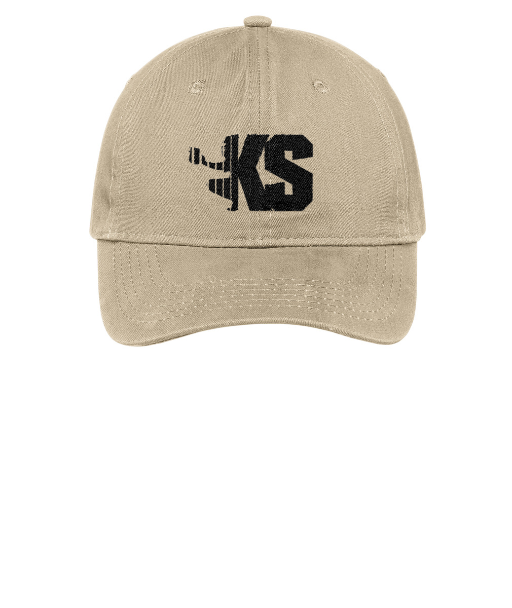 Kelly Stinnett Embroidered Logo Brushed Twill Cap