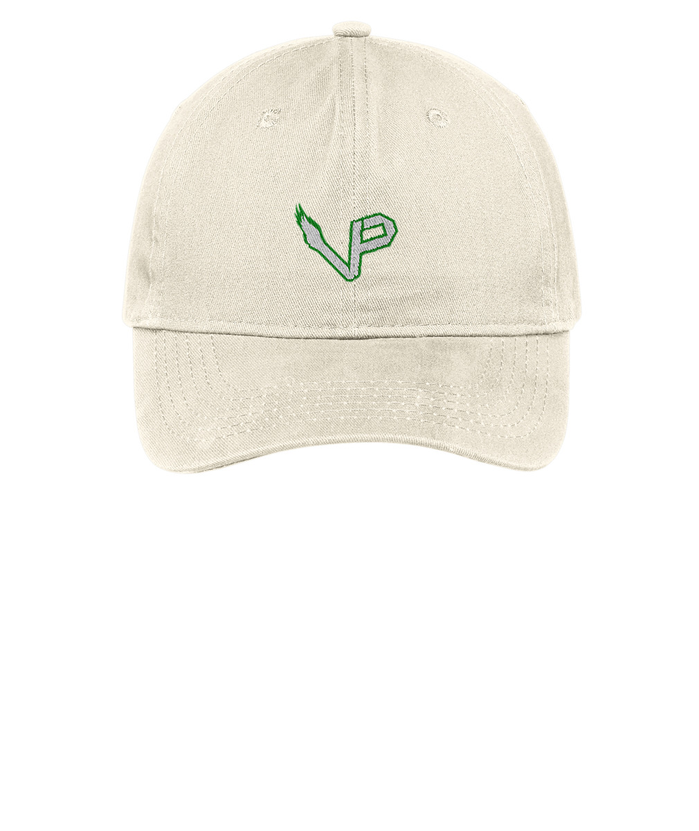 Vince Papale Logo Embroidered Twill Cap