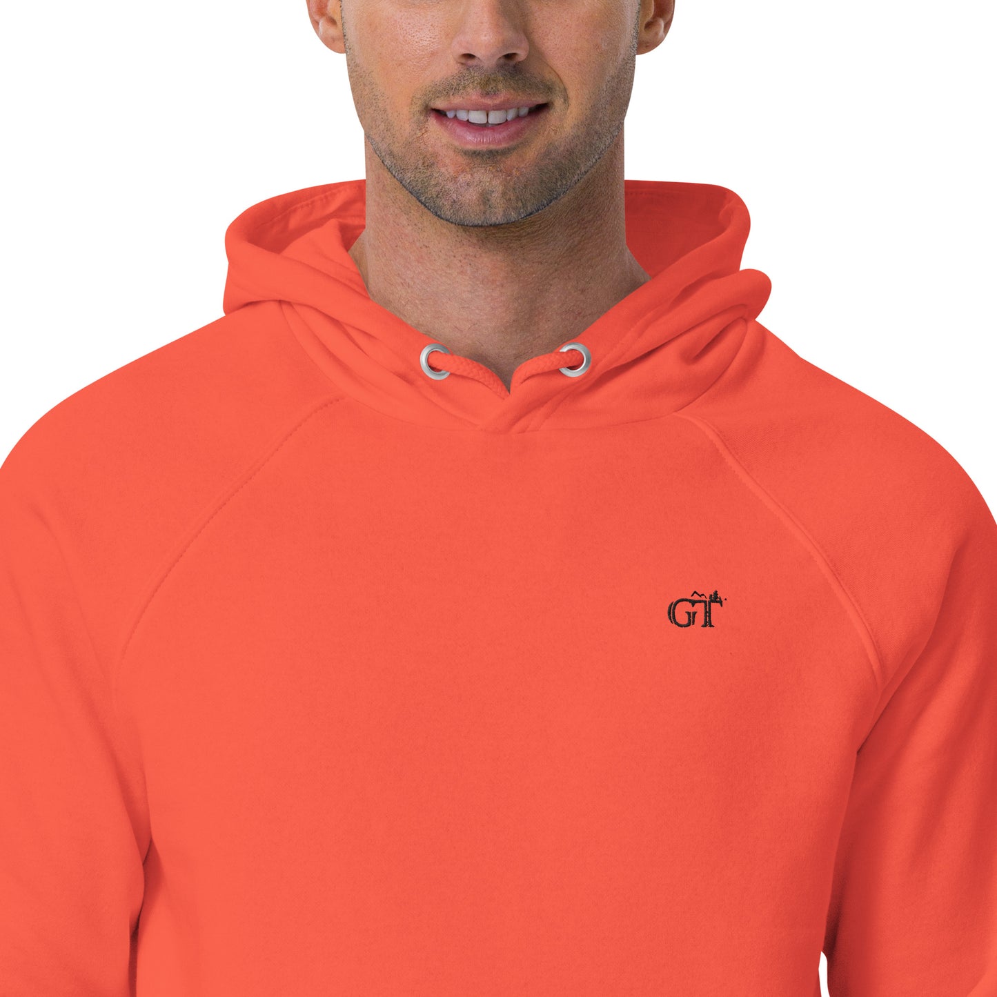 GT Eco Embroidered Organic Men's Hoodie